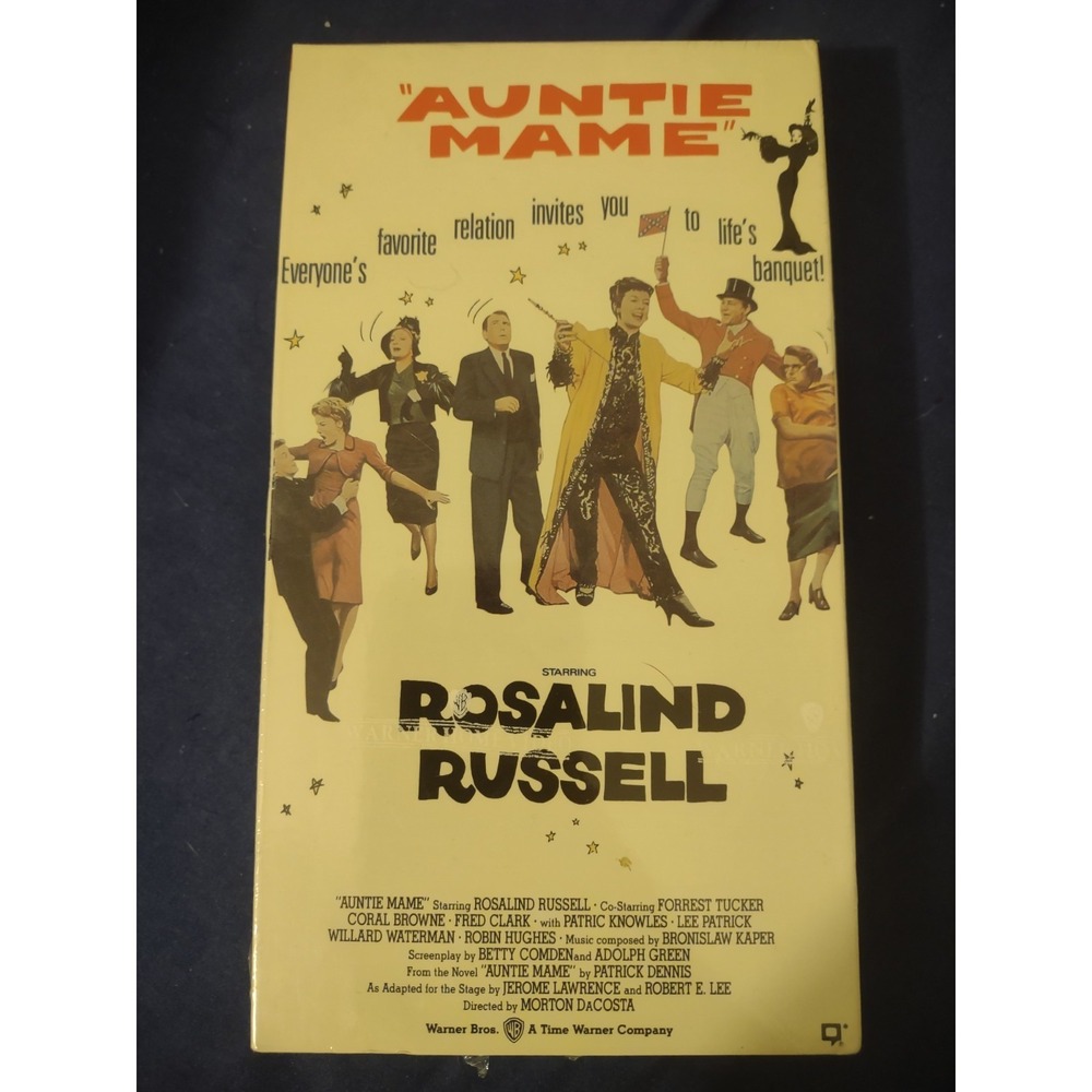 Auntie‎ Mame starring Rosalind Russell 1986 Version (VHS)